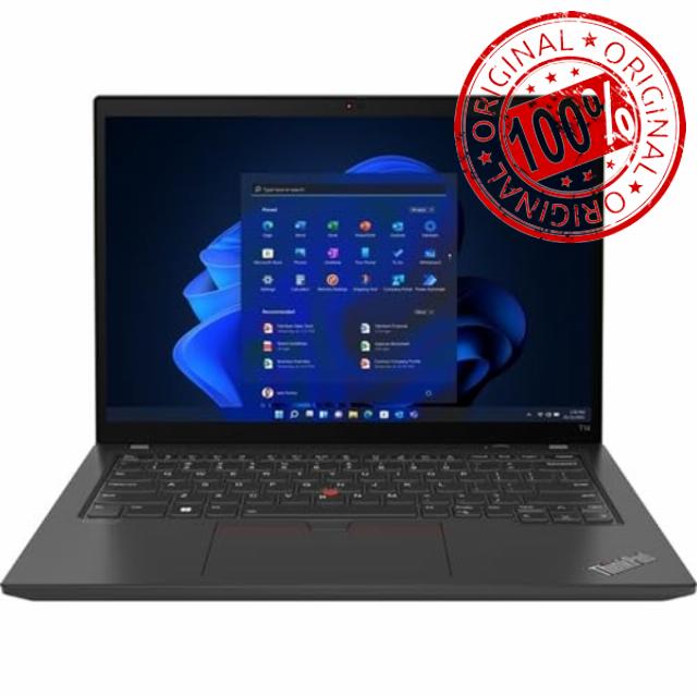 Lenovo ThinkPad T14 Gen 3 21AH00BPUS 14" Notebook - WUXGA - 1920 x 1200 - Intel Core i5 12th Gen i5-1235U Deca-core - 16 GB Total RAM - 512 GB SSD - Thunder Black (Renewed)