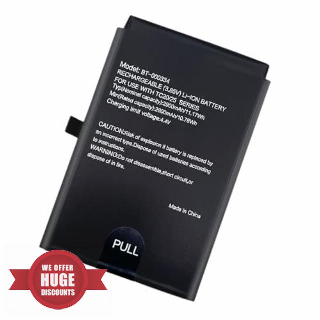 Advanced 2900mAh Power Cell for TC20 TC25 Scanner BT000334 Long Lasting Intelligent Reader Cells