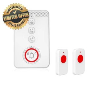 Panic Button 4G SIM SOS Emergency Call Alarm GSM Voice Phone for Seniors Elderly Kids Distress Help Page