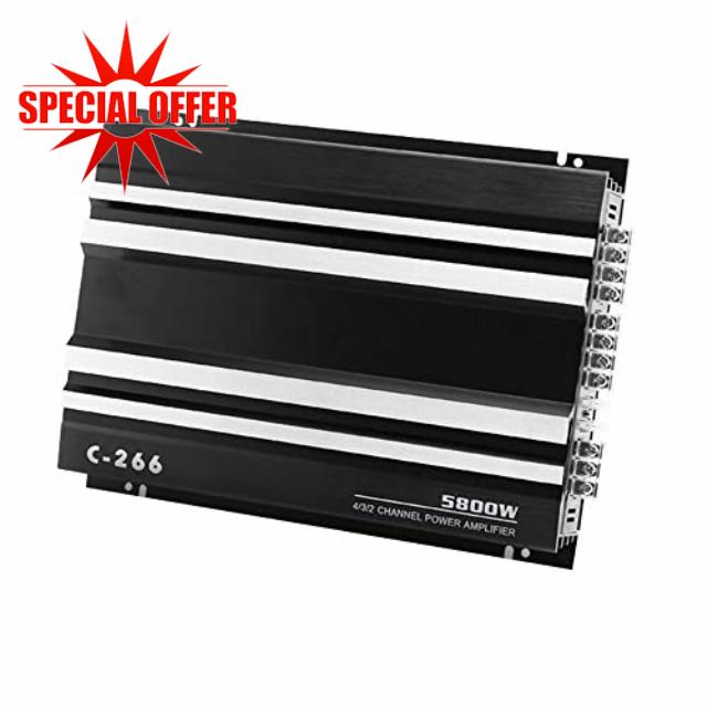 5800W 4-Channel Car Amplifier