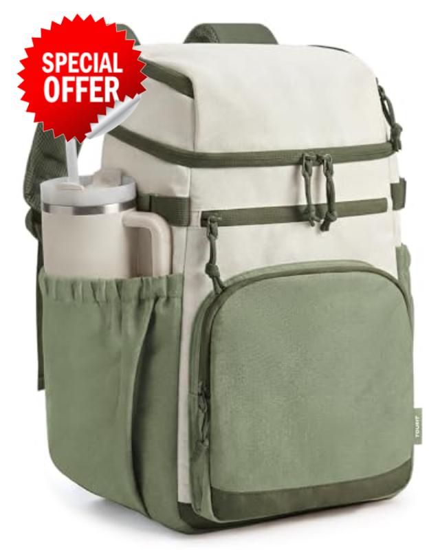 TOURIT Insulated Cooler Backpack 30 Cans