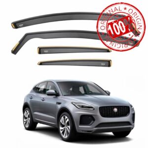 ISPEED Wind Deflectors For Jaguar E-Pace 2017-2024 5-Door SUV 4pc Set | Keep Your Car Ventilated In Rain & Wind