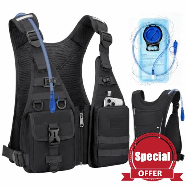 RAINSMORE Running Vest with 2L Water Bladder