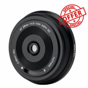 VILTROX AF 28mm F4.5 Full Frame Pancake Lens Auto Focus Chips-Size Wide Angle Lens Compatible with L Mount Camera