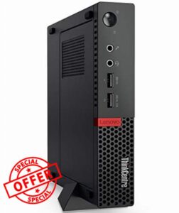 Lenovo ThinkCentre M910q Tiny USDT Intel Quad Core i5 256GB SSD Hard Drive 8GB Memory Windows 11 Pro with Wi-Fi Business Desktop Computer Mini PC (Refurbished)