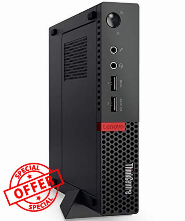 Lenovo ThinkCentre M910q Tiny USDT Intel Quad Core i5 256GB SSD Hard Drive 8GB Memory Windows 11 Pro with Wi-Fi Business Desktop Computer Mini PC (Refurbished)