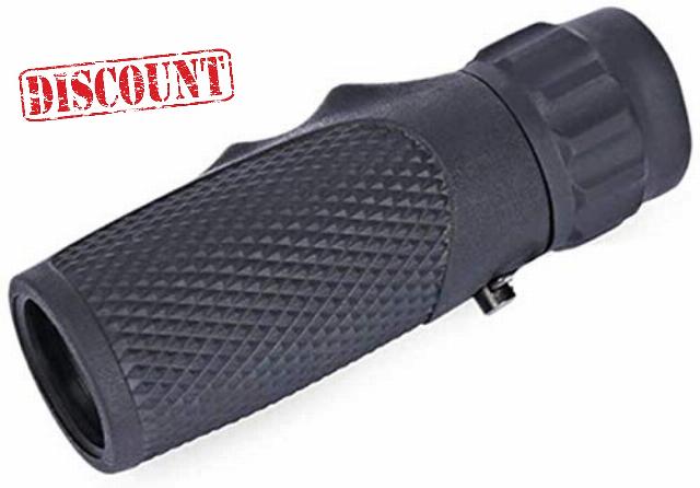 High Power 10x25 Monocular Telescope with BAK4 Prism Lens
