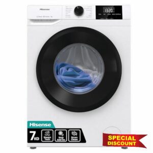 Hisense WF1G7021BW Freestanding 7 KG-Front Load Durable Inverter Washing Machine