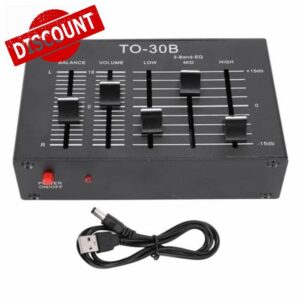 Ejoyous 3 Band Stereo Equalizer