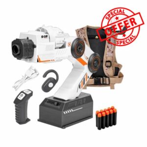 Shoulder-Mounted Robot Toy | Remote Control with Adjustable Vest Ergonomic