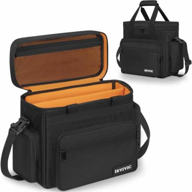 OUUTMEE Vinyl Record Carrying Bag