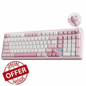 YUNZII B98 PRO QMK/VIA Wireless Mechanical Gaming Keyboard