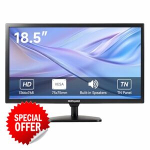 18.5 inch16:9 CCTV Monitor with BNC/VGA/HDMI/Built-in speaker 60Hz Refresh Rate