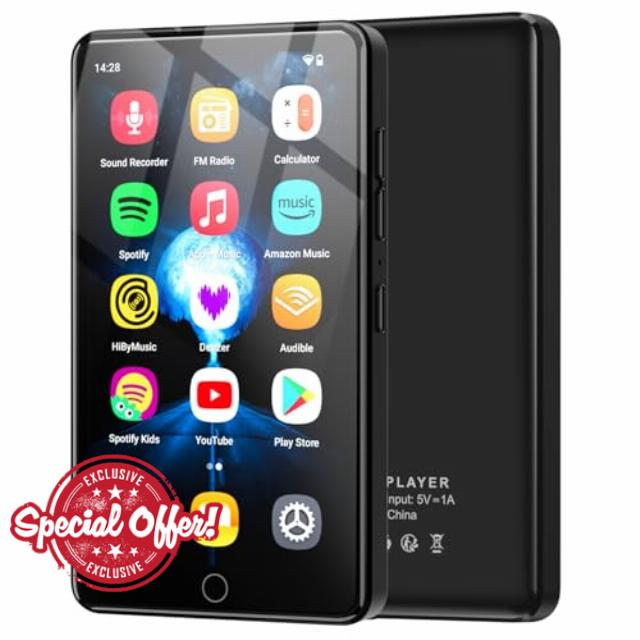 32GB MP3 Player with Android 13 OS