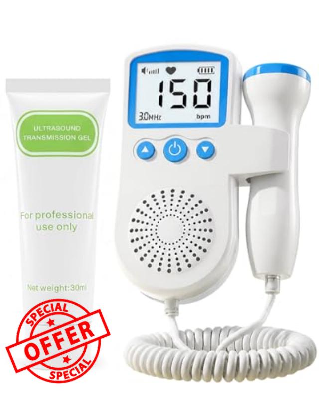 Gel for Doppler Monitor - Heartbeat Monitor Pregnancy Baby Movement for Mother