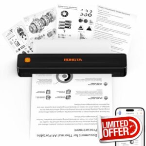 Rongta F11 Thermal Portable Printer Wireless for Travel