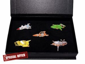 Thunderbirds Gold Plated Badge Se