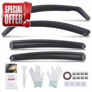 maXpeedingrods Wind Deflectors for Vauxhall Insignia MK1 Saloon/Hatchback 2009-2017