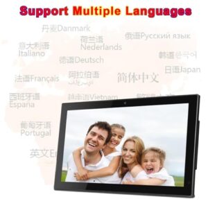 1920 x 1080 FHD IPS Electronic Photo Frame with 32GB Storage