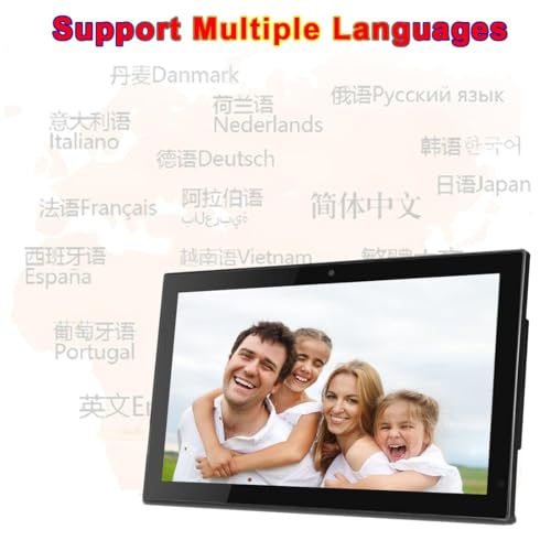 1920 x 1080 FHD IPS Electronic Photo Frame with 32GB Storage