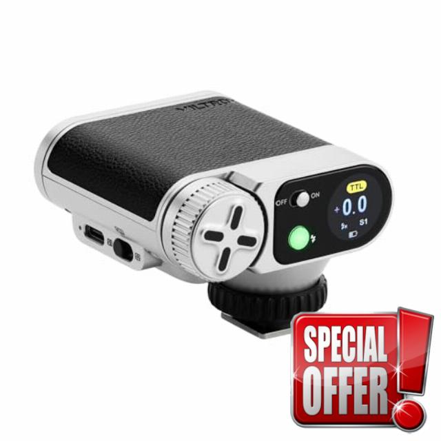 VILTROX Vintage Z1 Pro TTL Retro On-Camera Flash with Touch Display