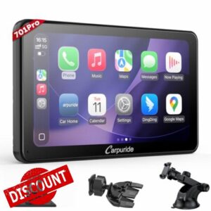 CARPURIDE W701 Pro with Wireless Bluetooth Transmission