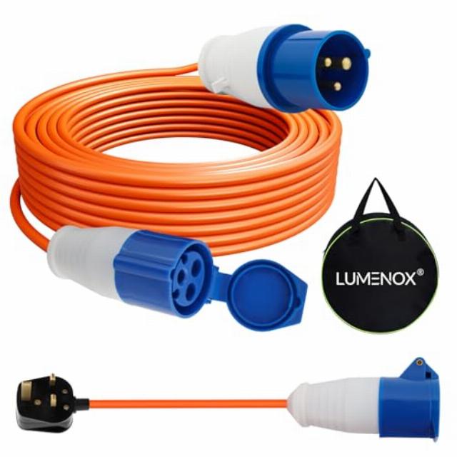 25m Caravan Hook Up Cable Set