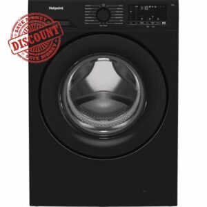 Hotpoint AntiStain H 101B ANTI STAIN UK 10kg Washing Machine with 1400 rpm - Black - A Rated