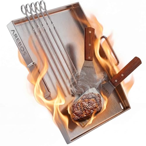 for Gas Grill | Charcoal Grill & Camping | 4 mm Solid | 800 °C