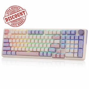 Redragon K768 PRO 100 Keys Wireless Gasket RGB Gaming Keyboard