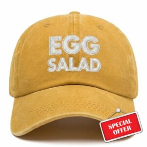 Egg Salad Hat Custom - Embroidered Golf Rope Cap