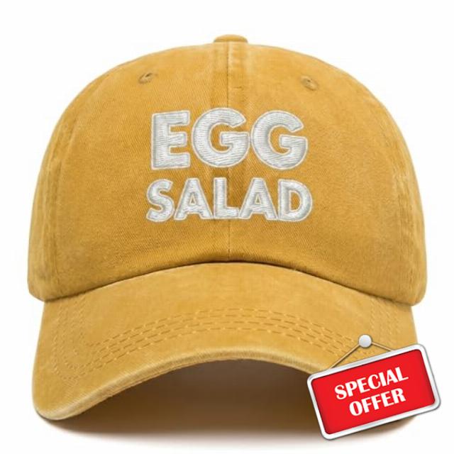 Egg Salad Hat Custom - Embroidered Golf Rope Cap