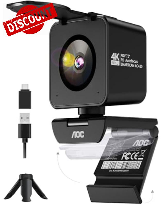 AOC 4K Webcam for PC