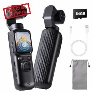 SOPPY 4K Vlogging Body Camera