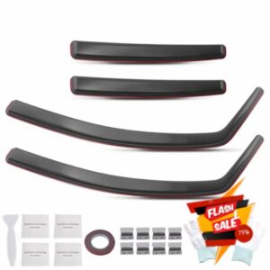 maXpeedingrods Front & Rear Wind Deflectors for Vauxhall Corsa D E 5-Door Hatchback 2006-2019 Set