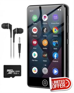 144GB MP3 Player with Bluetooth and WiFi