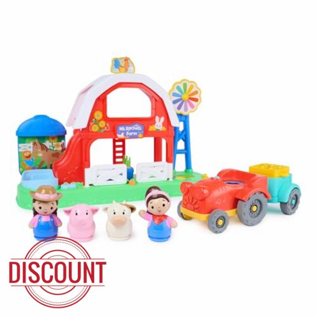 Ms. Rachel Official My First Learning Farm Playset with Songs