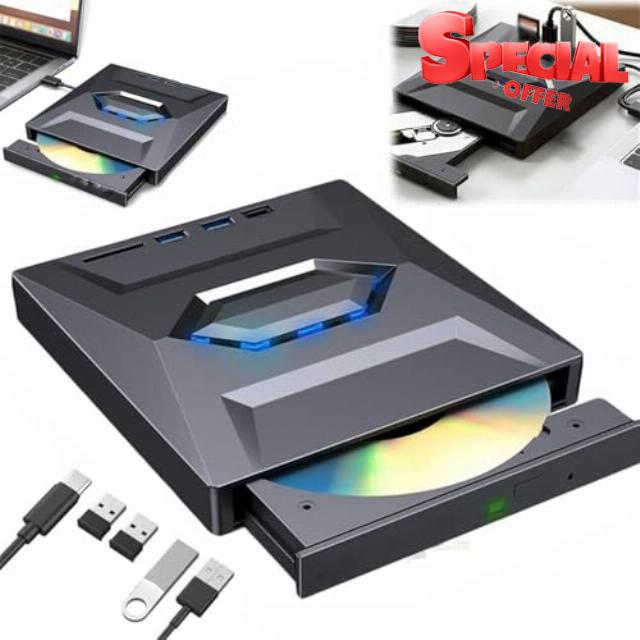 7-in-1 External Blu Ray Drive