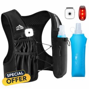 Zelvot LED Running Vest for Women Men