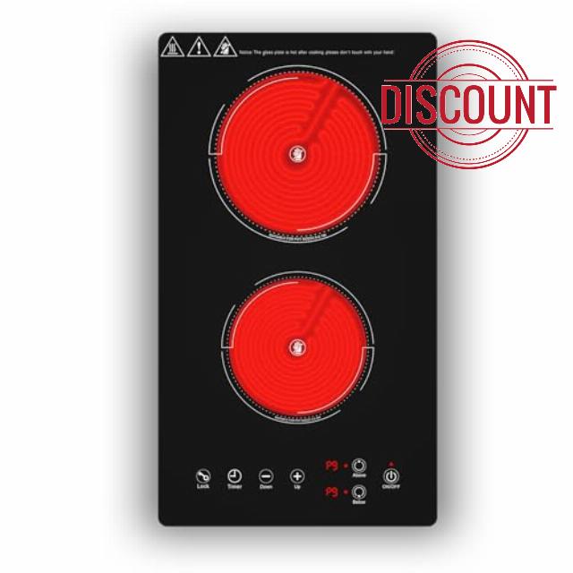VBGK 2 ring electric hob