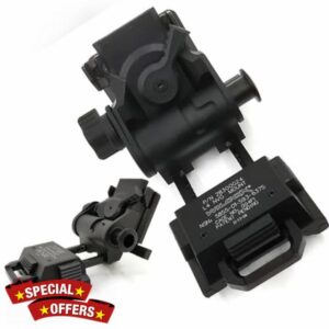 Aluminum Night Vision Goggles NVG Mount for PVS14/15/18 g24 Mount - NVG Metal Helmet for CS Games