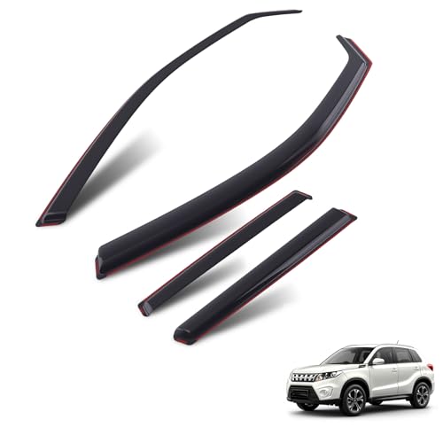 Rain Visors Door Window Deflectors In-Channel