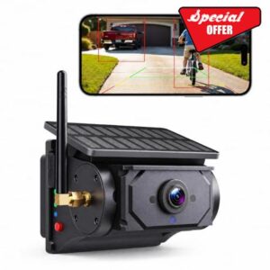 Magnetic Solar Wireless Reversing Camera