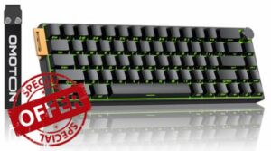 OMOTON 65% Aluminum Mechanical Gaming Keyboard