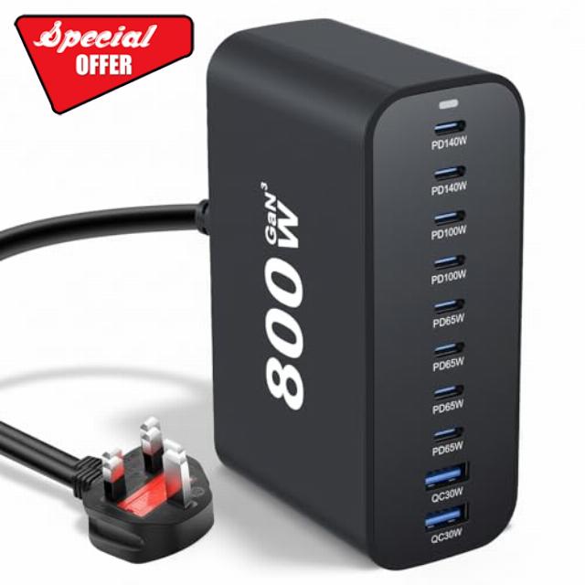 Gan Fast USB C Charging Station