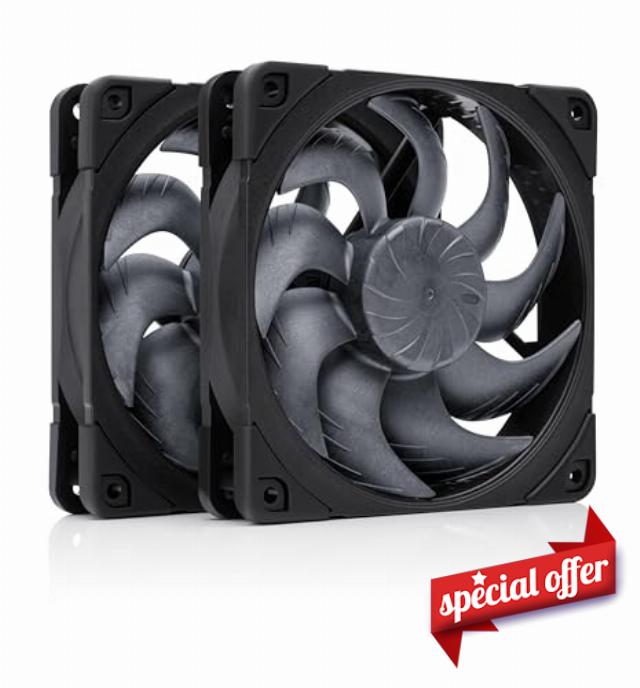 Noctua NF-A12x25 G2 PWM Sx2-PP chromax.black
