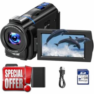 4K Camcorder Video Camera