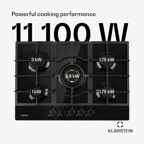 11100W Built in Five Ring Electric Hob