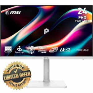 MSI PRO MAX 241PHW E14 24-Inch FHD 1920x1080 Computer Monitor