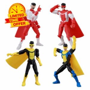 Zhongkaihua Omni-Man Figure Mark Grayson Action Figures Fully Articulated Anime 3D Printed Nolan Grayson Figurine Model Ornaments Collectibles Gifts Fans
